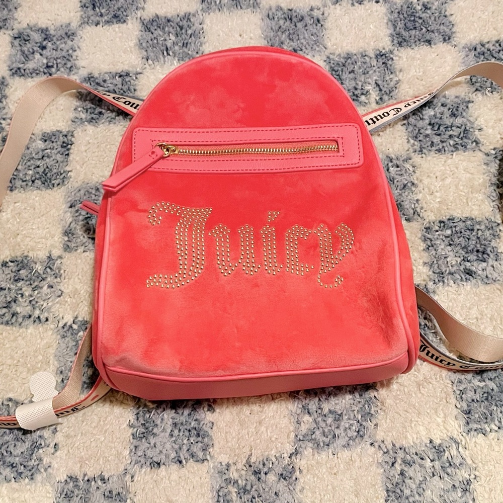 Juicy Couture pink lemonade big spender backpack